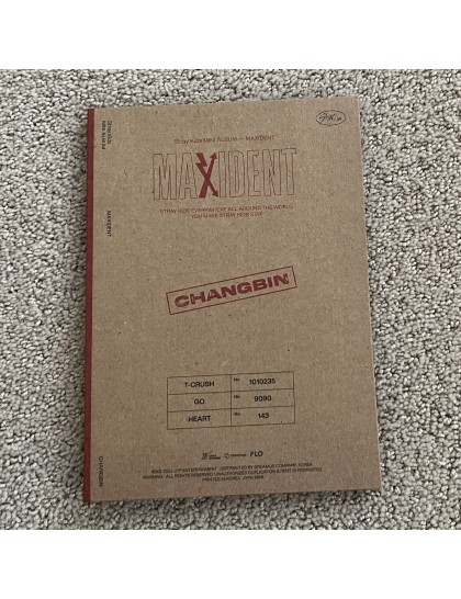 Stray Kids - MAXIDENT CASE Version (CHANGBIN)